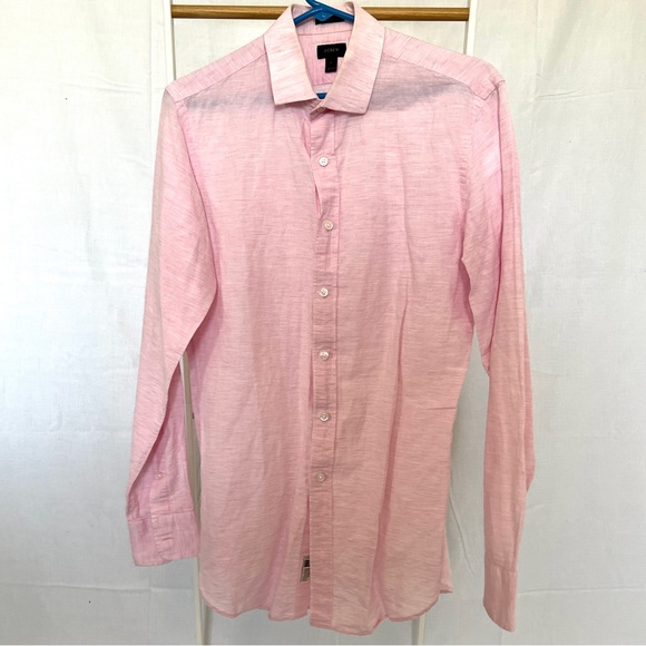 J. Crew Ludlow Baird Mcnutt Irish Linen button down shirt size small - Picture 1 of 4